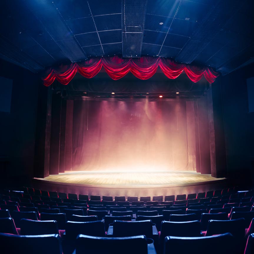 44368921-Theater-curtain-and-stage-with-dramatic-lighting-Stock-Photo-theatre